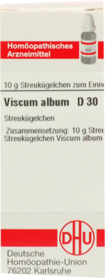 VISCUM ALBUM D 30 Globuli 10 g