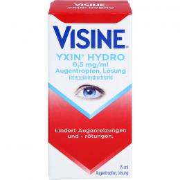 VISINE Yxin Hydro 0,5 mg/ml Augentropfen 15 ml