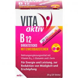 VITA AKTIV B12 Direktsticks mit Eiweißbausteinen 20 St.