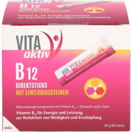 VITA AKTIV B12 Direktsticks mit Eiweißbausteinen 60 St.