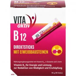 VITA AKTIV B12 Direktsticks mit Eiweißbausteinen 90 St.