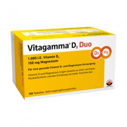 VITAGAMMA D3 Duo 1.000 I.E Vit.D3 150mg Magnes.NEM 131 g