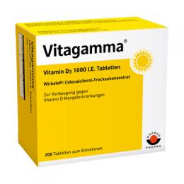VITAGAMMA Vitamin D3 1.000 I.E. Tabletten 200 St