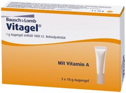 Ein aktuelles Angebot für Vitagel 3 X 10 g Augengel Trockene & gereizte Augen - jetzt kaufen, Marke Dr. Gerhard Mann - Chemisch-pharmazeutische Fabrik GmbH.