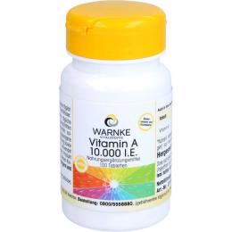 VITAMIN A 10.000 I.E. Tabletten 100 St. (40 g)