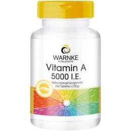 VITAMIN A 5.000 I.E. Tabletten 250 St.