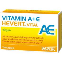 VITAMIN A+E Hevert Vital Kapseln 120 St. (42 g)
