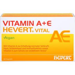 VITAMIN A+E Hevert Vital Kapseln 60 St. (22 g)