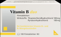 VITAMIN B DUO Filmtabletten 100 St