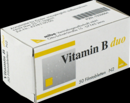 VITAMIN B DUO Filmtabletten 50 St