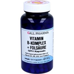 VITAMIN B KOMPLEX+Folsäure GPH Kapseln 120 St. (32 g)