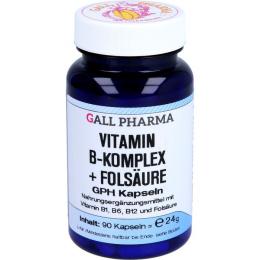 VITAMIN B KOMPLEX+Folsäure GPH Kapseln 90 St. (24 g)