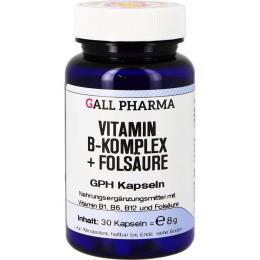 VITAMIN B KOMPLEX+Folsäure Kapseln 30 St. (8 g)