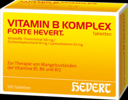 VITAMIN B KOMPLEX forte Hevert Tabletten 100 St