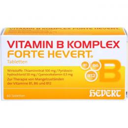 VITAMIN B KOMPLEX forte Hevert Tabletten 60 St.