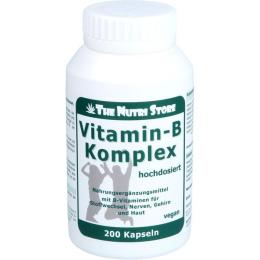VITAMIN B KOMPLEX hochdosiert Kapseln 200 St. (116 g)