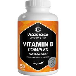 VITAMIN B KOMPLEX+Magnesium Tabletten 250 St. (212,5 g)