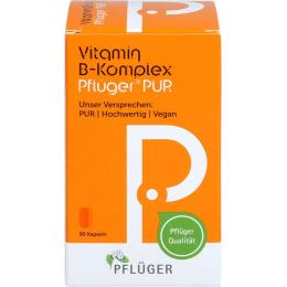 VITAMIN B KOMPLEX Pflüger PUR Kapseln 90 St.