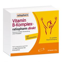 Vitamin B-Komplex-ratiopharm® direkt 20 St Pulver