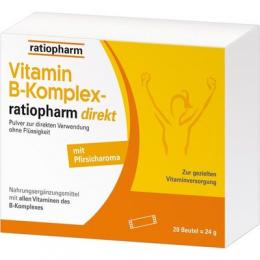 VITAMIN B-KOMPLEX-ratiopharm direkt Pulver 24 g