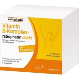 VITAMIN B-KOMPLEX-ratiopharm direkt Pulver 48 g