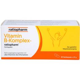 VITAMIN B-KOMPLEX-ratiopharm Kapseln 60 St. (27 g)