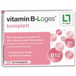 vitamin B-Loges® komplett 60 St Filmtabletten