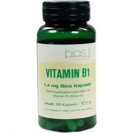 VITAMIN B1 1,4 mg Bios Kapseln 100 St Kapseln