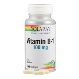VITAMIN B1 100 mg Solaray Kapseln 100 St. (45 g)