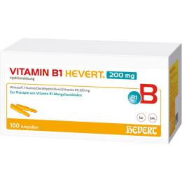 VITAMIN B1 HEVERT 200 mg Injektionslösung Amp. 200 ml