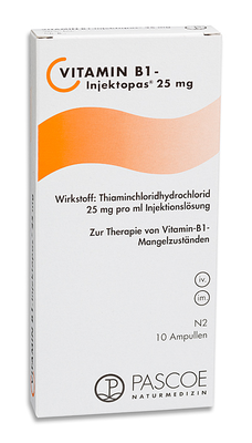 VITAMIN B1 INJEKTOPAS 25 mg Injektionslsung 10X1 ml