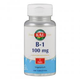 Ein aktuelles Angebot für VITAMIN B1 Thiamin 100 mg Tabletten 100 St Tabletten  - jetzt kaufen, Marke Supplementa GmbH.