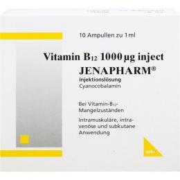 VITAMIN B12 1.000 µg Inject Jenapharm Ampullen 10 ml