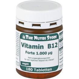 VITAMIN B12 1000 µg Forte Tabletten 180 St.