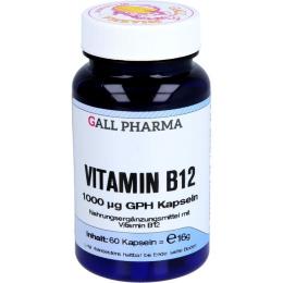 VITAMIN B12 1000 µg GPH Kapseln 60 St. (16 g)