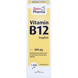 VITAMIN B12 200 µg Tropfen zum Einnehmen 50 ml