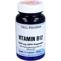 VITAMIN B12 500 µg GPH Kapseln 30 St. (8 g)
