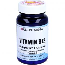 VITAMIN B12 500 µg GPH Kapseln 60 St.