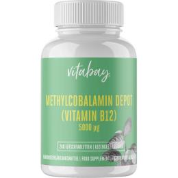 VITAMIN B12 DEPOT 5000 µg Methylcobalam.vegan Lut. 240 St.