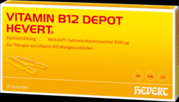 VITAMIN B12 DEPOT Hevert Ampullen 10 St