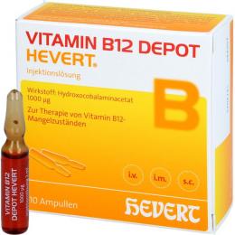 VITAMIN B12 DEPOT Hevert Ampullen 20 ml