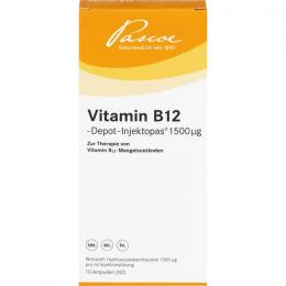 VITAMIN B12 DEPOT Inj. 1500 µg Injektionslösung 10 ml