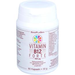 VITAMIN B12 FORTE 500 µg Methylcobalamin Kapseln 60 St.