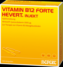 VITAMIN B12 forte HEVERT Injekt Ampullen 100X2 ml