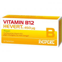 VITAMIN B12 HEVERT 450 µg Tabletten 50 St.