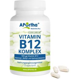 VITAMIN B12 KOMPLEX vegan Kapseln 120 St. (39,9 g)