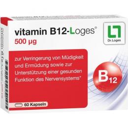VITAMIN B12-LOGES 500 µg Kapseln 60 St.