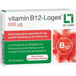 VITAMIN B12-LOGES 500 µg Kapseln 60 St. (8 g)