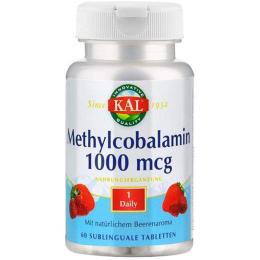 VITAMIN B12 METHYLCOBALAMIN 1000 µg KAL Tabletten 60 St. (7 g)