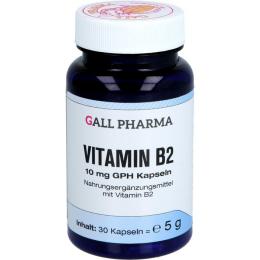 VITAMIN B2 10 mg GPH Kapseln 30 St.